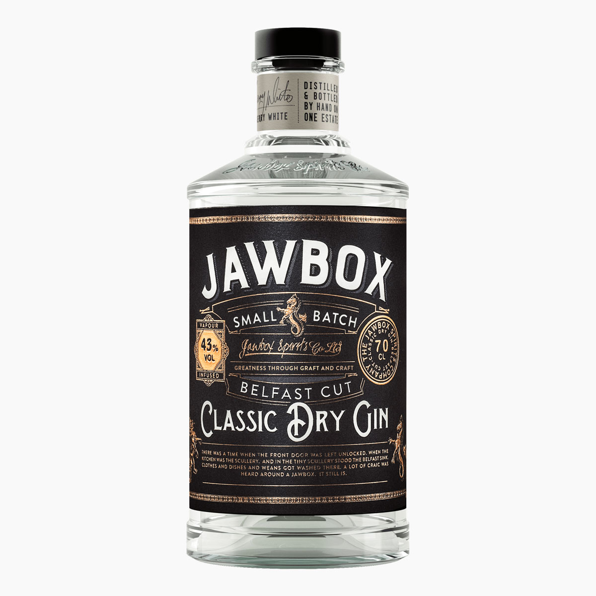 Brug Jawbox Classic Dry Gin til en forbedret oplevelse