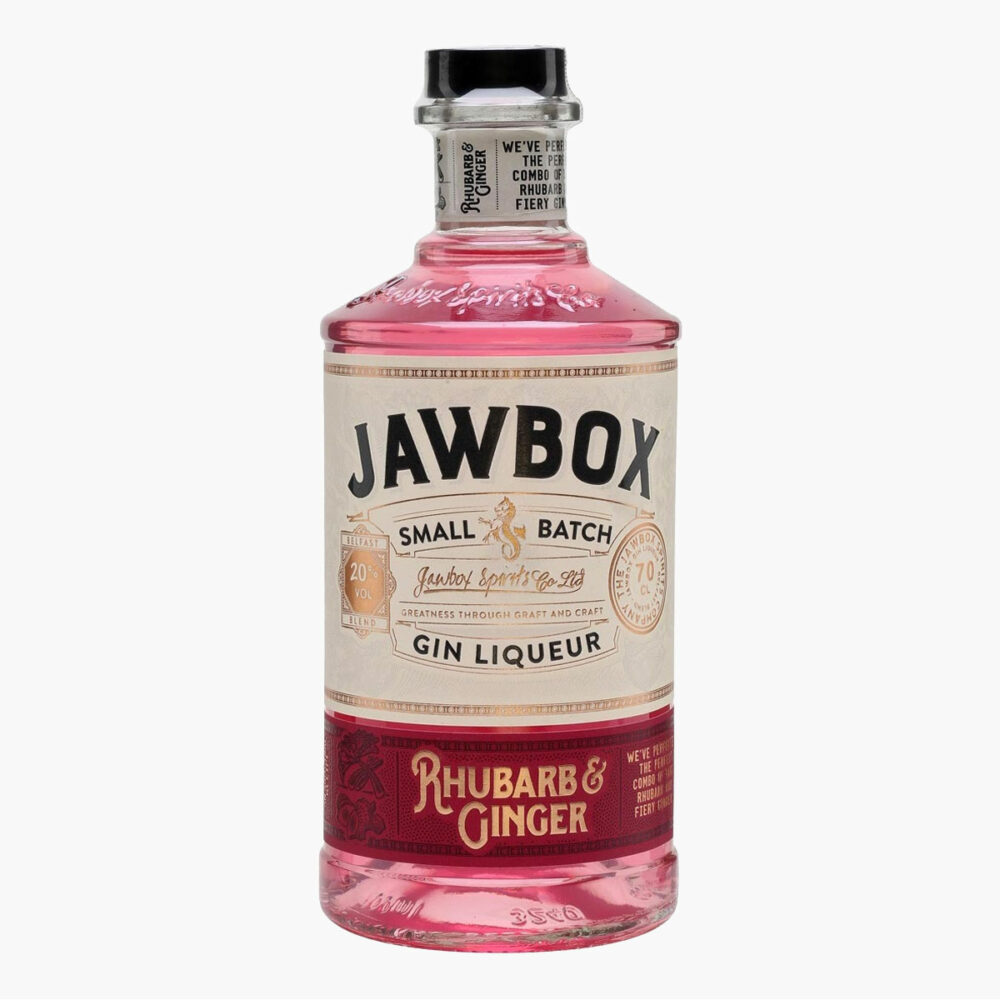Jawbox Rhubarb & Ginger Ginlikør