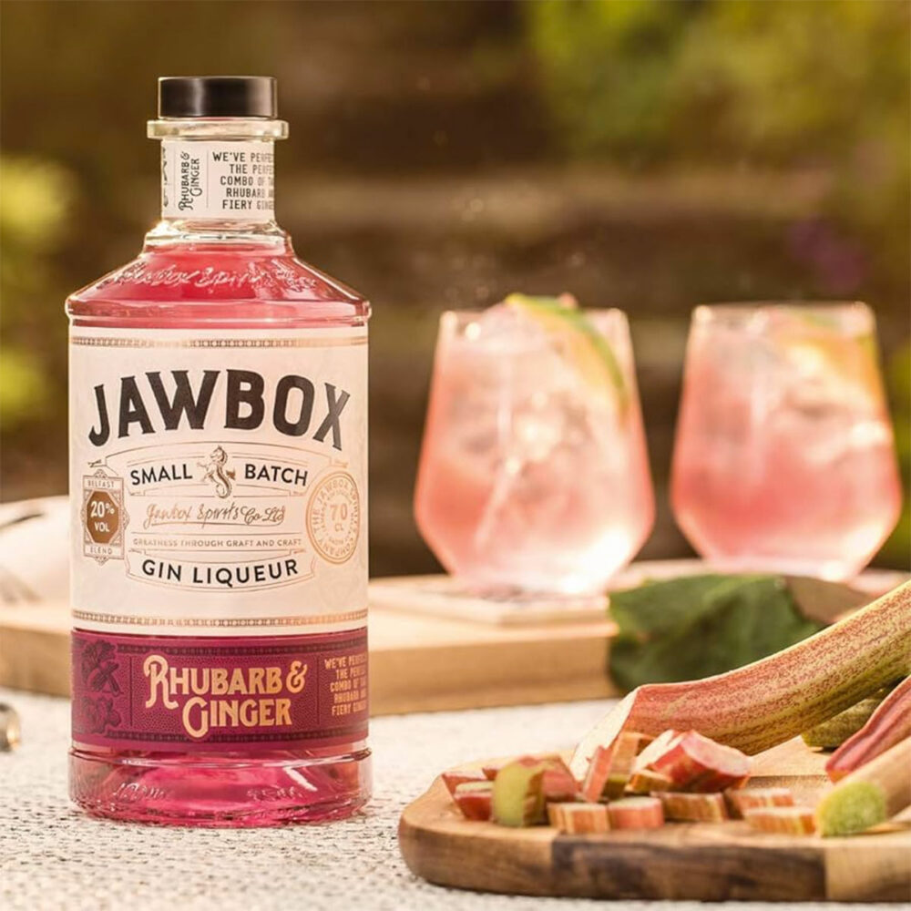 Jawbox Rhubarb & Ginger Ginlikør