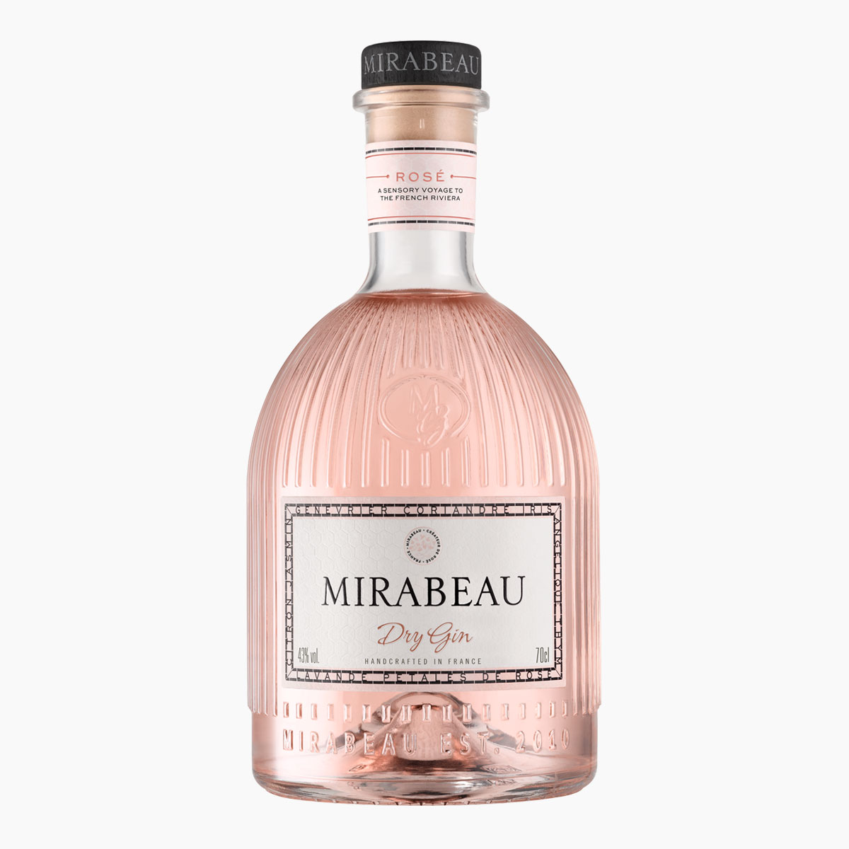 Brug Mirabeau Rosé Gin til en forbedret oplevelse