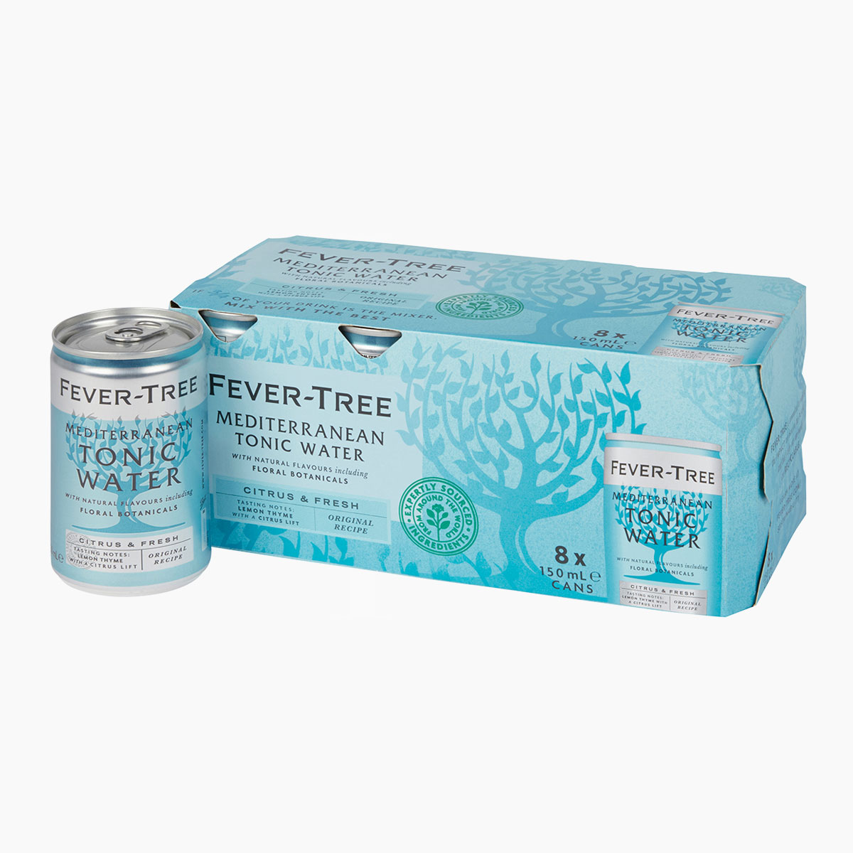 Fever-Tree Mediterranean Tonic (8 x 150 ml)