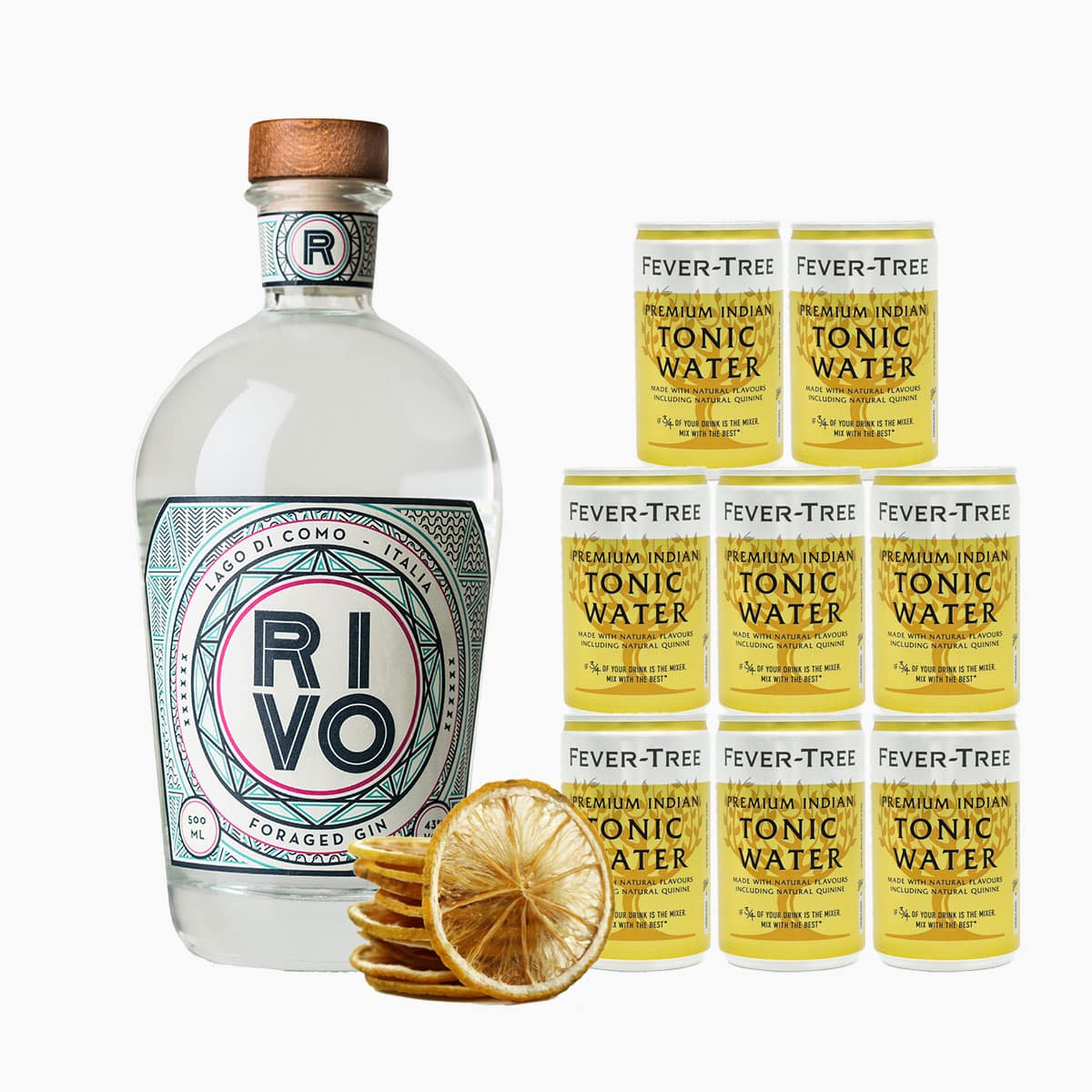 Brug RIVO Best Serve Gin & Tonic pakke til en forbedret oplevelse